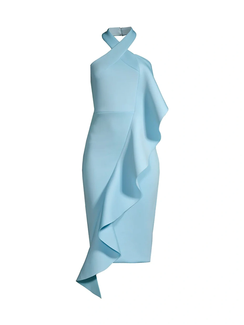 pleated white halter dress White Pleated Maternity Halter Dress