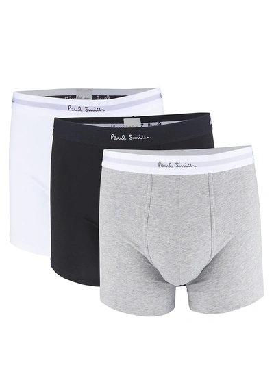 Paul Smith Boxer Briefs Three Multi Pack In Neutral