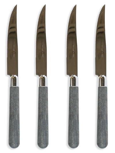 Vietri Albero 2-piece Oak Cheese Knife Set In Elm