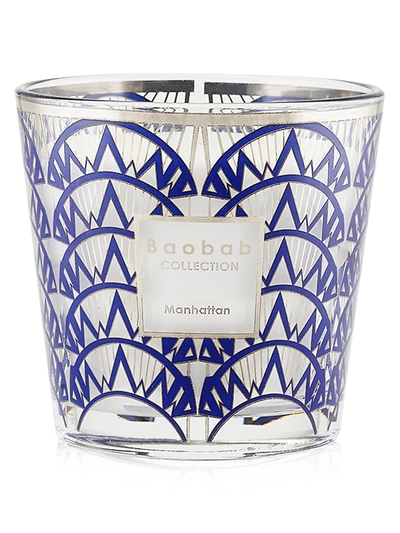 Baobab Collection My First Baobab Manhattan Candle In Blue