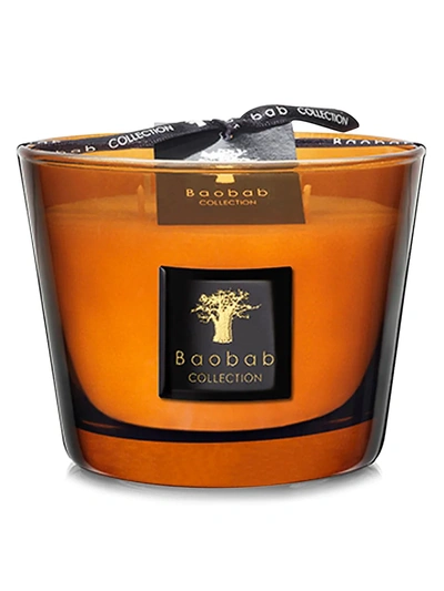 Baobab Collection Les Prestigieuses Max 10 Cuir De Russie Candle In Brown