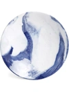 1882 Ltd Blue & White Indigo Storm Large Serving Bowl In Weiss