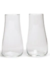 Vanessa Mitrani Cube Gravity Highball Glasses (set Of 2) In Weiss