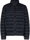 Polo Ralph Lauren Terra Padded Zip-up Jacket In Blau