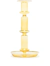 Hay Yellow Flare Glass Candleholder Set In Yellow