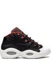 Reebok Question Mid High-top Sneakers In Schwarz