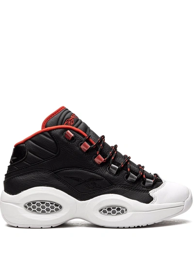 Reebok Question Mid High-top Sneakers In Black