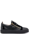 GIUSEPPE ZANOTTI FRANKIE PANELLED SNEAKERS