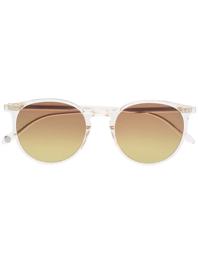 Garrett Leight Wayfarer-frame Sunglasses In Nude