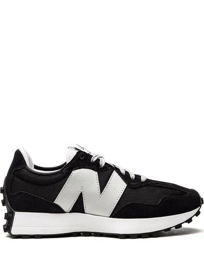 New Balance 327 Low-top Lace-up Sneakers In Black
