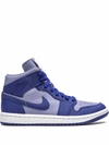 Jordan Nike Air  1 Mid Se Sneakers In Purple In Violett