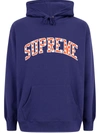 Supreme Hearts Arc Hoodie In Blue