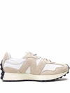 New Balance 327 Low-top Sneakers In White,beige,blue