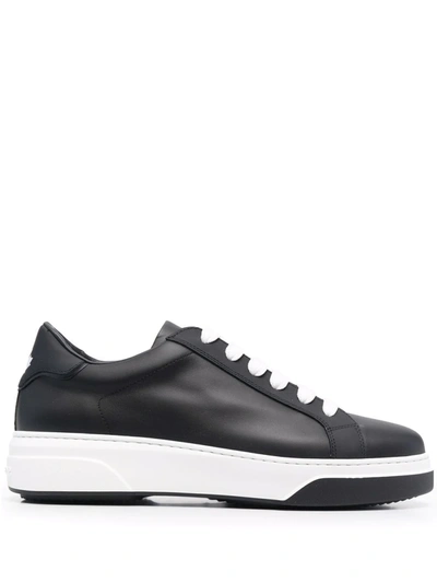 Dsquared2 Bumper Low-top Sneakers In Black