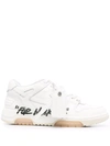 Off-white Off White Womens Out Of Office Ooo Sneakers By Off White. In Weiss