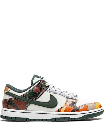 Nike Dunk Low Se "multi-camo" Sneakers In Beige