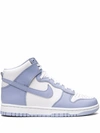 Nike Dunk High "aluminum" Sneakers In White