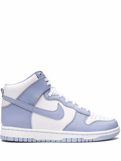 Nike Dunk High "aluminum" Sneakers In White