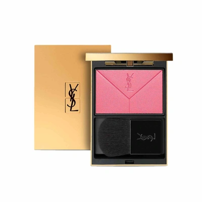 Saint Laurent - Couture Blush - Powder Weightless - 8 Fuchsia Stiletto 0.11 oz In Pink,red