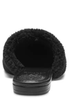 Vince Camuto Vameera Fleece Mule In Black 01