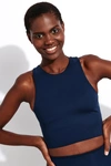 Girlfriend Collective Dylan Bra In Blue