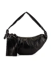 Lemaire Large Croissant Bag In Black