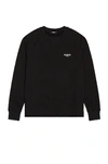 BALMAIN FLOCK SWEATSHIRT,BLMF-MK16