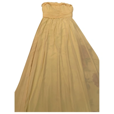 Pre-owned Compagnia Italiana Dress In Yellow