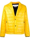 GANRYU GANRYU COMME DES GARCONS NOTCH LAPEL PADDED JACKET - YELLOW & ORANGE,ERJ01411645726