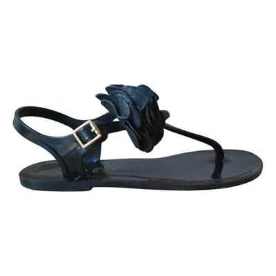 Pre-owned Juicy Couture Sandal In Black