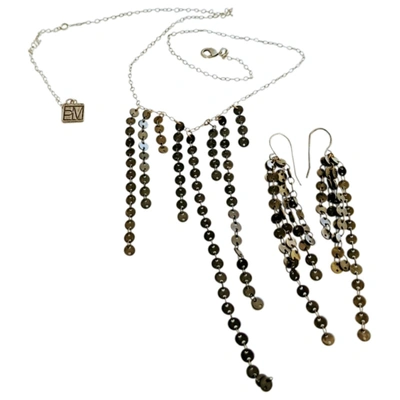 Pre-owned Pascale Monvoisin Jewellery Set In Silver