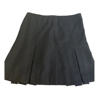Pre-owned Dna Wool Skirt Suit In Black