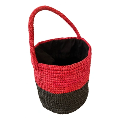 Pre-owned Sensi Studio Cloth Handbag In Red