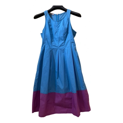 Pre-owned Stefanel Mid-length Dress In Blue