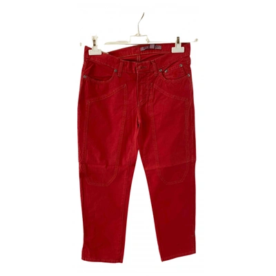 Pre-owned Jeckerson Short Pants In Red
