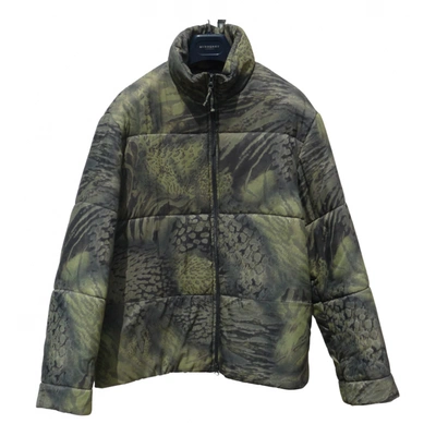 Pre-owned Les Copains Coat In Green