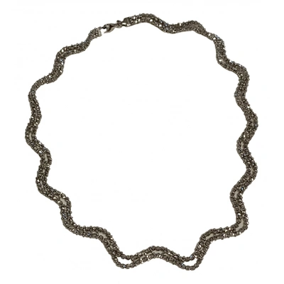 Pre-owned Tasaki Necklace In Silver