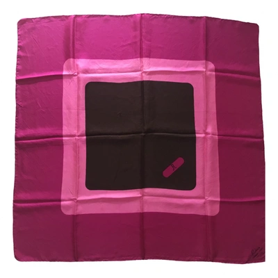 Pre-owned Roberta Di Camerino Silk Handkerchief In Multicolour