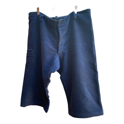 Pre-owned Maison Margiela Shorts In Blue