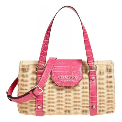 Pre-owned Guess Handbag In Pink