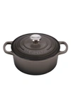 LE CREUSET LE CREUSET SIGNATURE 2-QUART OVAL ENAMEL CAST IRON FRENCH/DUTCH OVEN,LS2501-187FSS