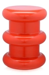 Kartell Pilastro Table Stool In Red