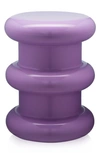 Kartell Pilastro Stool In Violet