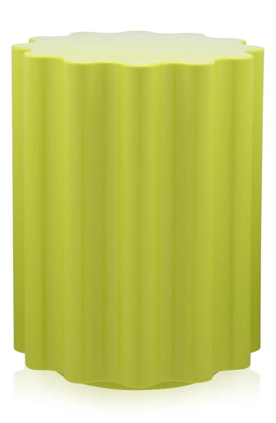 Kartell Colonna Stool In Green