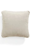 Giraffe At Home 'luxe' Throw Pillow In Flax