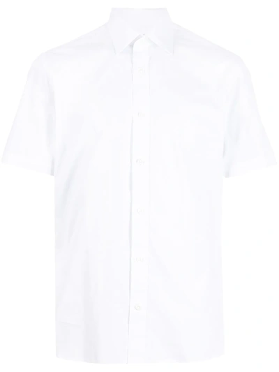 Gieves & Hawkes Short-sleeve Shirt In White