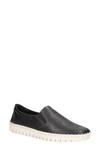 Bella Vita Avianna Slip-on Sneaker In Black Leather