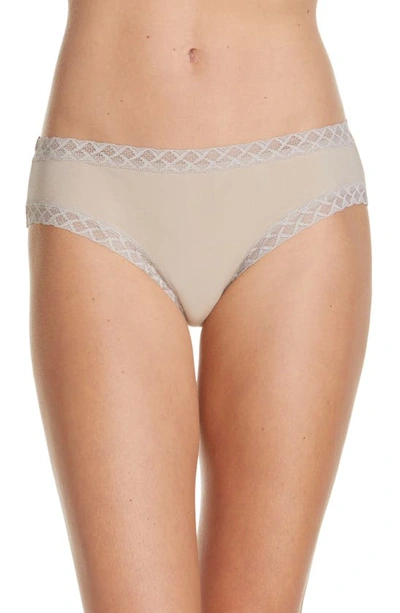 Natori Bliss Cotton Girl Briefs In Sandcastle