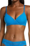 Natori Bliss Perfection Underwire Contour Bra In Imperial Blue