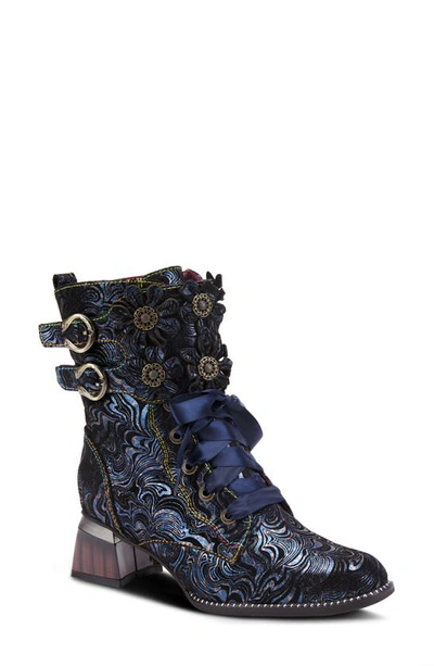 L'artiste Originala Bootie In Navy